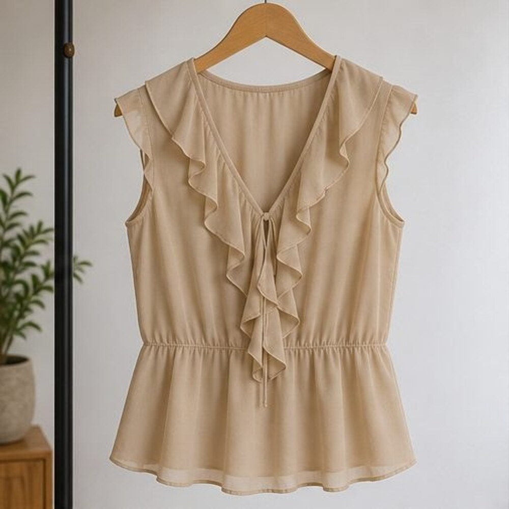 Sand Wrap Blouse